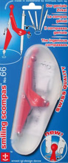 Smiling Scompas Zirkel Nr. 66 für div. Schreibgeräte
