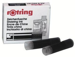 Rotring Tuschepatronen rapidograph à 5 Patronen