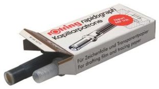 Rotring Kapillarpatronen rapidograph MF à 3 Patronen