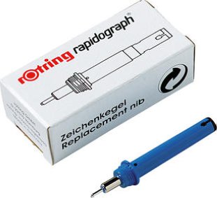 Rotring Zeichenkegel rapidograph 0.13mm