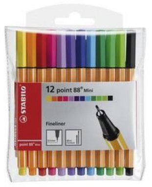 Stabilo Tintenfeinschreiber point 88 0.4mm Mini Etui