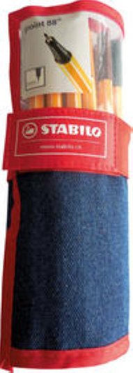 Stabilo Tintenfeinschreiber point 88 Rollerset Jeans