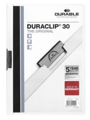 Durable Klemmhefter Duraclip A4 70gr bis 30 Blatt