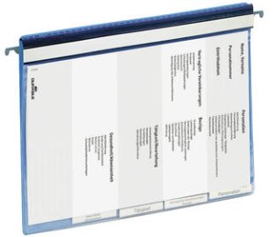 Durable Personal- und Kredithefter A4 5teilig
