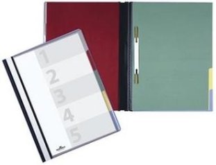 Durable Organisationshefter Divisoflex A4 hellblau