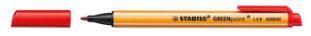 Stabilo Faserschreiber GREENpoint 0.8mm rot