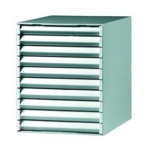 Ornalon Schubladenelement B261xH320xT353mm 10 Schubladen