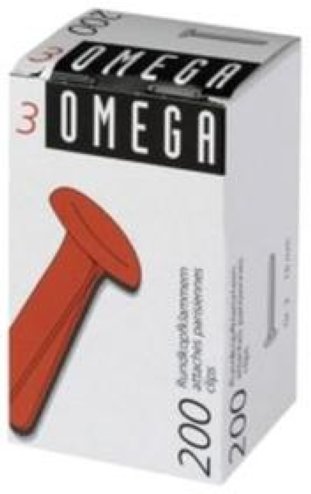 Omega Musterklammern 18mm 3/200