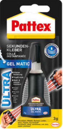 Pattex Sekundenkleber UltraGel Matic Dosierspender 3g