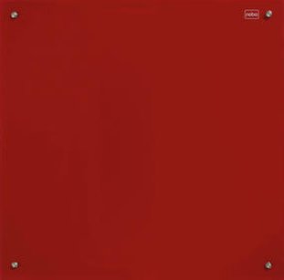 Nobo Glas-Magnetboard Diamond 45x45cm rot