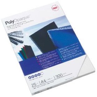 GBC Umschlagdeckel PolyOpaque matt A4 0.3mm à 100