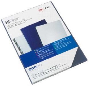 GBC Umschlagdeckel HiClear A4 0.15mm à 100