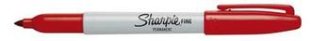Sharpie Permanent Marker Fine 1mm rot