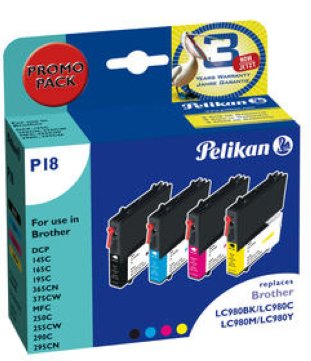 Pelikan InkJet LC-980V Value Pack
