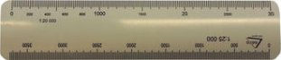 Sieco Reduktionsmassstab oval 15cm