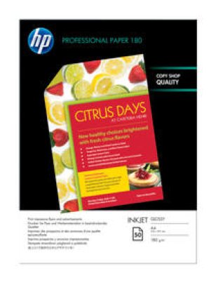 HP Broschüren-/Flyerpapier Inkjet C6818A A4 180gr à 50