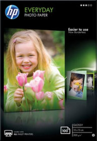 HP InkJet Fotopapier Everyday 10x15 200gr à 100