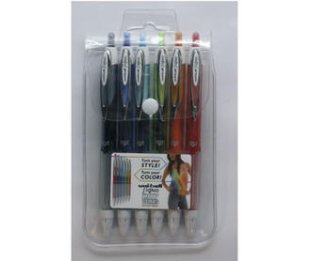 Uni-Ball Gelroller 207 Colors 0.7mm 6er Etui