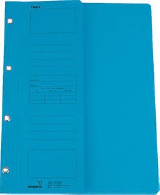 Simplex Einhängehefter Filex Karton A4 30106 blau