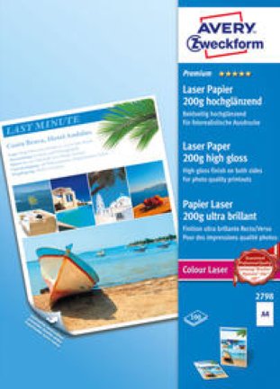 Avery Zweckform Fotopapier A4 200gr à 100