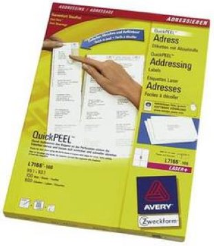 Avery Zweckform Adressetiketten 99.1x93.1mm à 100