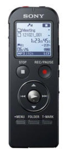 Sony Digitales Diktiergerät ICD-UX533B 4GB