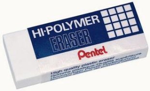 Pentel Radiergummi HI-Polymer 65x25x13mm