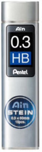 Pentel Bleistiftminen AinStein 0.3mm HB à 15