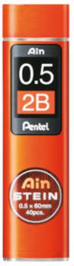 Pentel Bleistiftminen AinStein 0.5mm 2B à 15