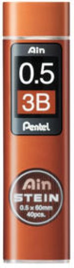 Pentel Bleistiftminen AinStein 0.5mm 3B à 15
