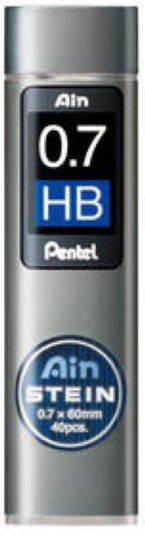 Pentel Bleistiftminen AinStein 0.7mm HB à 15