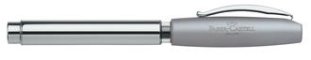 Faber-Castell Tintenroller Basic Metall glanz nachfüllbar