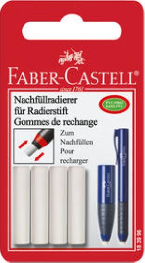 Faber Castell Ersatzgummi zu 183997 und 184400/01 à 4