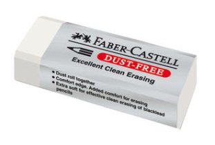 Faber Castell Radierer Dust-Free 65x10x25mm