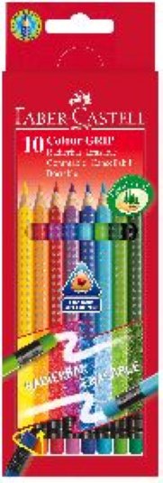 Faber Castell Farbistifte Colour Grip radierbar 10er