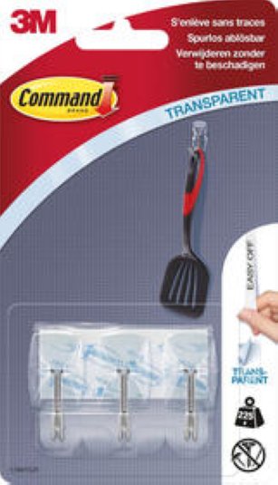 Command Haken mit Draht small à 3