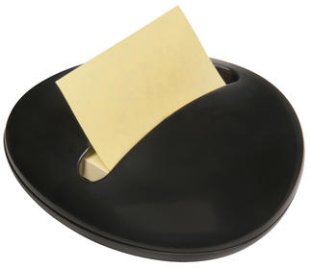 Post-it Z-Notes Dispenser Stone schwarz