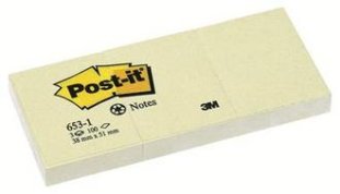 Post-it Haftnotizen Recycling 38x51mm à 3