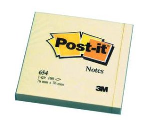 Post-it Haftnotizen 76x76mm