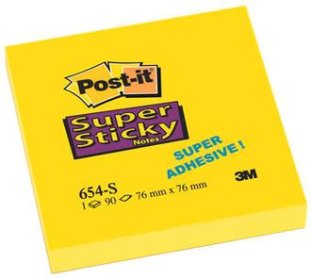 Post-it SuperSticky Haftnotizen 76x76mm