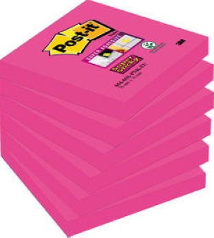 Post-it SuperSticky Haftnotizen 76x76mm mit Etui