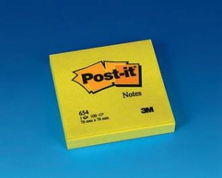 Post-it Haftnotizen 76x76mm