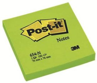 Post-it Haftnotizen 76x76mm