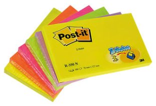 Post-it Haftnotizen Z-Notes 76x127mm à 6
