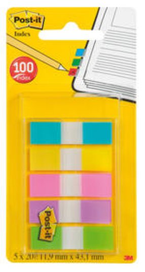 Post-it Index schmal 11.9x43.2mm