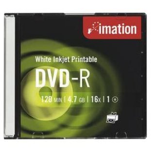 Imation DVD-R 4.7 16x/10er Spindel Printable Slim Case