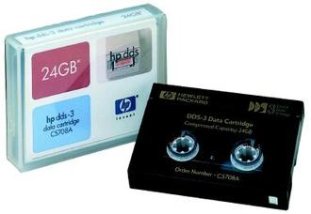 HP Data Tapes 4mm DDS 24GB 125m