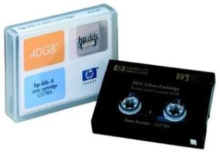 HP Data Tapes 4mm DDS 40GB 150m