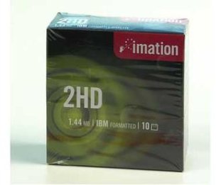 Imation Disketten 3.5 DS-HD IBM à 10