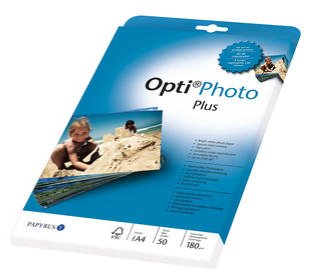 Opti InkJet Fotopapier Plus A4 180gr à 50